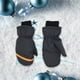 thumbnail image 4 of Monstrate 1 par de manoplas para niños, guantes impermeables de invierno con gancho, suministros de regalos, patrón geométrico cómodo, Type7 NO7, 4 of 6