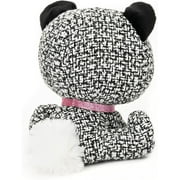 GUND P.Lushes Designer Fashion Pets Khloe OBearci Teddy Bear Premium Stuffed Animal, Black and White, 6