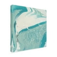 thumbnail image 2 of Ethan Harper 'Marbled Aqua II' Canvas Art, 2 of 3