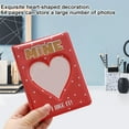 thumbnail image 4 of Small Photo Album Love Heart Hollow Shape Photocard Holder 64 Slot, 4 of 20
