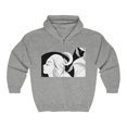 thumbnail image 1 of TSmartArt @ Walmart. Moon. Unisex Heavy Blend™ Full Zip Hoodie. Adult S-3XL, 1 of 4