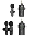 thumbnail image 4 of Microphone Sans Fil à Clipser Enregistrement Audio Réduction de Bruit Type-C Appareil de Sortie Enregistreur Interview pour Téléphone Intelligent Tablette Type 2, 4 of 9