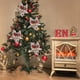 thumbnail image 3 of ¡Ofertas en decoraciones navideñas! Campanas navideñas, nuevas campanas de cáñamo artificiales, pequeños lazos, cajas de regalo para árboles de Navidad y lazos para decoración navideña., 3 of 6