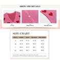 thumbnail image 7 of Short Sleeved Oversized Women Solid V-neck Casual Loose Knit Sweater Lightweight Button Tops, 7 of 7