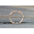 thumbnail image 3 of New Rose Gold Women's Jewelry Popular Ornament Full Diamond Ring, 3 of 3