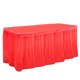 thumbnail image 1 of Falda de mesa de plástico desechable, PEVA Rectangular de Mantel, impermeable, azul, decoración para fiesta de boda, Baby Shower, 1 of 5