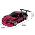 thumbnail image 3 of MesaSe Remote Control car Mini RC Car 2.4G Small Light Gold Plated Pocket Five Way Racing Car Simulation Car Model Toy Car Rc Cars, 3 of 5