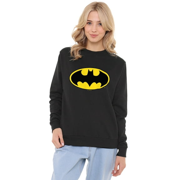 Batman Classic Logo Women's Crew Sweatshirt