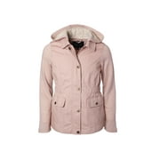 Limited Too Metallic sleeve cotton twill anorak jacket (big girls)