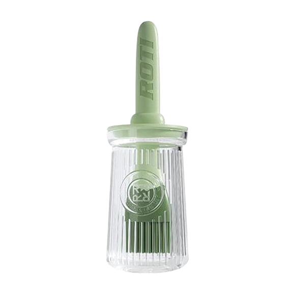 Long Handle Bbq Oil Brush with Bottle Kitchen Barbecue Basting Tool for Grilling and Baking, Ukhbmc