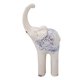 thumbnail image 1 of Escultura de elefante de porcelana, decoración de cerámica de elefante, adorno de porcelana azul y blanco seguro, escultura de cerámica de elefante, tecnología de vanguardia, 1 of 9