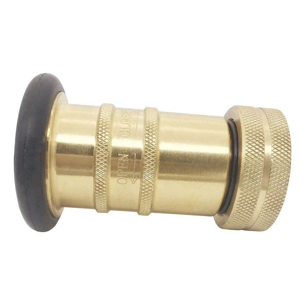 Fire Hose Brass Nozzle Spray (1" Nh/Nst) Heavy Duty 1" Female