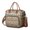 Camel-39, variant on Nordic Style Boho Insulated Tote Bag - Leakproof Lunch Box with Detachable Shoulder Strap