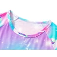thumbnail image 2 of Topgal Little & Big Girls Pajamas Rainbow Unicorn Cotton Long Sleeve PJ Set Size 12, 2 of 6
