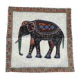 thumbnail image 2 of Indian Knitted Elephant Cotton Linen Throw Pillow Case Cushion Cover Decor, 2 of 3