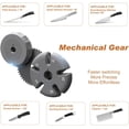thumbnail image 3 of Professional Manual Knife Sharpener Tool 5 Angle Adjusted Guides with 3 Stage Knife Sharpening for Most Kitchen Chefs/Serrated/Bread/Pocket/Hunting Knives, Scissors, 3 of 8