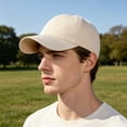 thumbnail image 3 of Classic Unisex Cotton Adjustable Low Baseball Cap Low Profile Hat, Lightweight Breathable Cap for Men Women Daily Casual Wear, 3 of 3
