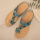 thumbnail image 4 of Chanclas planas para masajes, sandalias y pantuflas para mujer, conjunto de sandalias para mujer con punta Wmkox8yii nm3221, 4 of 4