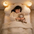 thumbnail image 5 of Interactive Cat Plush Breathing Light Sleep Companion Soft Cuddly Multisensory Soothing Bedtime Toy(Brown-11In)#1547, 5 of 6