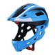 thumbnail image 1 of Casco de bicicleta para niños Casco protector integral ajustable Casco de bicicleta de montaña Azul negro, 1 of 9