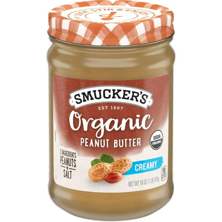 UPC 051500053300 product image for Smucker’s Organic Creamy Peanut Butter  16 Oz. Jar | upcitemdb.com