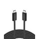 thumbnail image 1 of Cable USB C a USB C Belkin de 3 m y 60 W para iPhone 16, color negro, 1 of 8