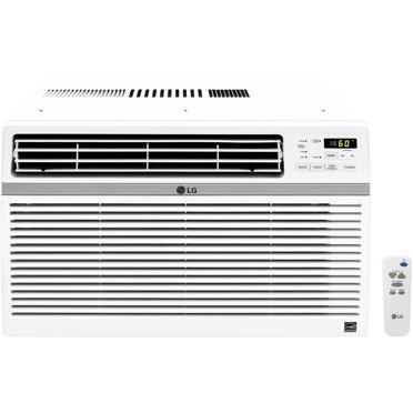 LG 15,000 BTU Window Air Conditioner, Cools 800 Sq.Ft. (20' x 40' Room Size), Quiet Operation, Electronic Control with Remote, 3 Cooling & Fan Speeds, ENERGY STAR®, Auto Restart, 115V