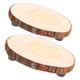 thumbnail image 5 of 2 soportes de madera para plantas, plato redondo para decoración del hogar, pedestal rústico multifuncional para centros de mesa de bodas y fiestas (8 cm, 11 cm), 5 of 8