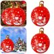 thumbnail image 4 of 2 Bolas Papá Noel 60 Cm Muñeco Nieve Regalos Versátiles para (D), 4 of 4