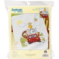 thumbnail image 1 of Animal Fun Ride Quilt Stamped Cross Stitch Kit-34"X43", 1 of 2