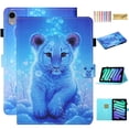 thumbnail image 1 of TECH CIRCLE iPad 10th Generation Case 10.9 Inch 2022, PU Leather Folio Adjustable Smart Stand Wallet Case with Auto Sleep/Wake Protective Covers for Apple iPad 10th Generation 10.9", Tiger, 1 of 7