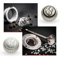 thumbnail image 2 of Peugeot Bistro Black Matte Pepper & White Matte Salt Mill Set 10cm/4", 2 of 7
