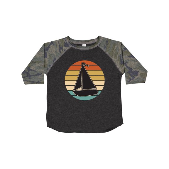 Inktastic Sailboat Vintage Nautical Sailing Boys or Girls Toddler T-Shirt