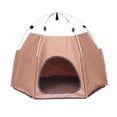 thumbnail image 3 of Eoperou Outdoor Indoor Portable Foldable Washable Cute Pet Tent House for Small Cat Dog, 3 of 7