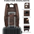 thumbnail image 6 of SPEKSEE Leather Laptop Backpack for Women 15.6 Inch Work Travel Backpack Fashion College Business Computer Bag, 6 of 7