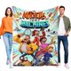 thumbnail image 1 of Los Mitchells contra las Máquinas anti-pilling, suave, ligera, esponjosa y acogedora de lujo para hogar y cocina – Perfecta para niños y adultos,100x130cm, 1 of 6