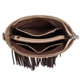 thumbnail image 5 of Montana West Women's Western Style Crossbody Bag Chic Purse for Fashionable Outings, Tan, 5 of 7