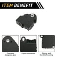 thumbnail image 4 of Reemplazo del actuador de puerta de mezcla de calefacción HVAC Unique Bargains para Chevrolet Express 2020-2021 No.3543H2491 Actuador de puerta de aire Plástico Metal Negro, 4 of 6