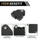 thumbnail image 4 of Reemplazo del actuador de puerta de mezcla de calefacción HVAC Unique Bargains para Chevrolet Express 2020-2021 No.3543H2491 Actuador de puerta de aire Plástico Metal Negro, 4 of 6