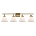 thumbnail image 3 of Innovations Lighting 916-4W-BB-G41 Cone 4 Light 38" Wide Vanity Light - White, 3 of 5