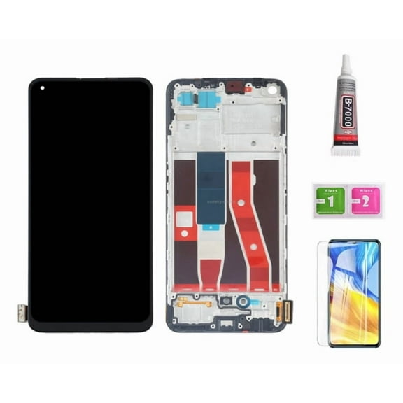 Lcd screen   frame for Reno 5 Lite Cph2205 Tft