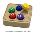 thumbnail image 2 of Establezca Pebbles Play Game con estuche de almacenamiento para fanáticos de la televisión y niños (a) 5pcs, 2 of 8