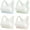 Blue C, variant on Happy Cherry Teen girls Training Bras Removable Pads Seamless Sports Bra 4 Pack Athletic Yoga Bralette Active Breathable Bra 10-12 Years