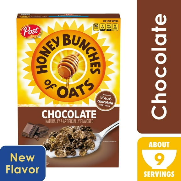 Post Honey Bunches of Oat Chocolate Breakfast Cereal