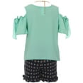 thumbnail image 2 of BNY Corner Cold Shoulder with Ruffle Pant, Top 2-Piece (Girl's), Sizes 4-14, 2 of 3