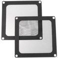 thumbnail image 3 of Professional Computer Dust Cover with Fine Mesh for Ventilation and Dustproof Black PVC 4pcs 9x9cm, 3 of 3