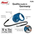 thumbnail image 2 of Flexi FUN Small 5m Cord Retractable Dog Leash, 2 of 8