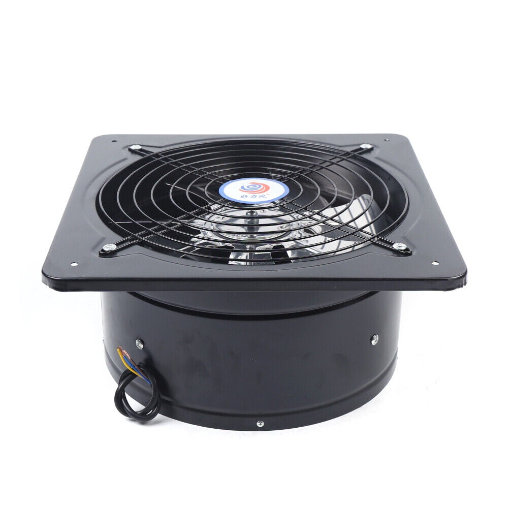 Mkyiongou 12" Industrial Ventilation Extractor Air Blower Exhaust Wall-Mount Kitchen Fan