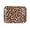 Brown Leopard Print, variant on Howayme Melamine Plastic Serving Tray, 12.9"x9.6" Large Shatterproof Decorative Food Tray for Restaurant, Parties, Kitchen & Outdoor Use, Blue and White Porcelain Floral Pattern