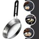 thumbnail image 2 of Stainless Steel Frying Pan Nonstick Frying Pan Stainless Skillet Kitchen Cooking Pan, 2 of 6
